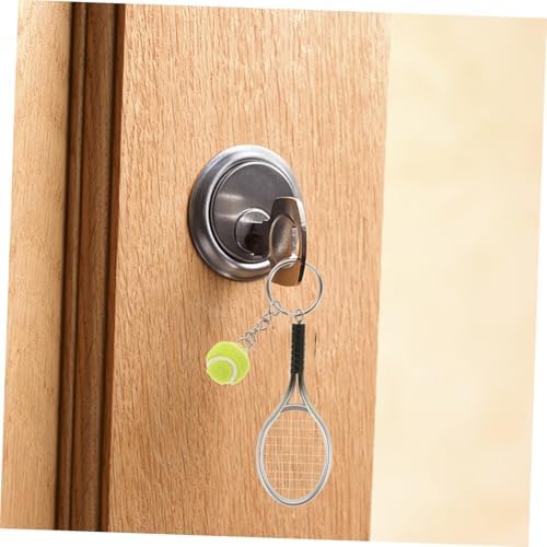 Didiseaon 2 Pcs Tennis Racket Keychains for Boys Party Favors
