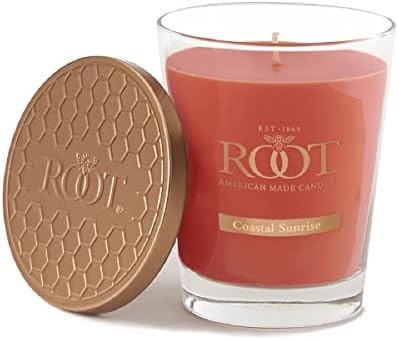 Root Candles Coastal Sunrise Honeycomb Jar Candle
