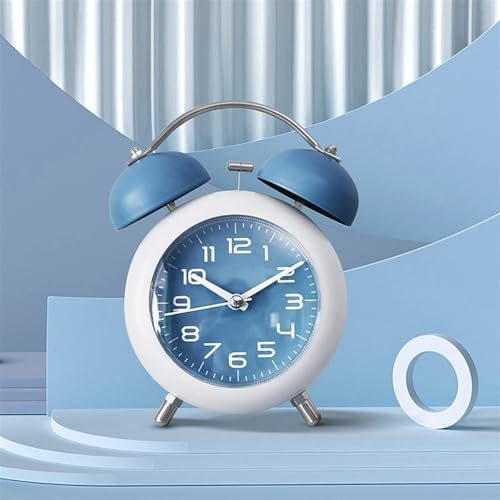 Double Bell Alarm Clock with Backlight and Loud Ringtone