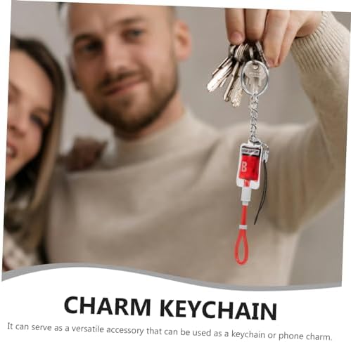 Halloween Blood Keychain Bag Pendant Charm