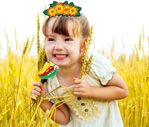 45Pcs Mexican Fiesta Photo Booth Props Kit