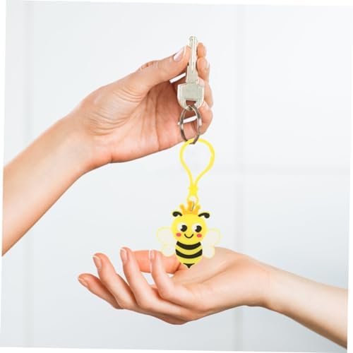 Cute Cartoon Bee Keychain for Party Favors