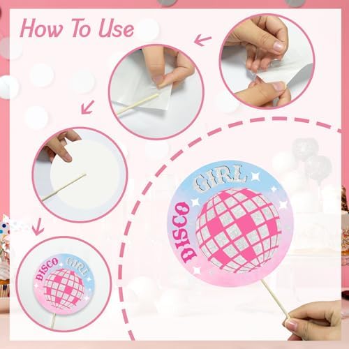22 Pcs Music Themed Photo Booth Props for Girls Parties