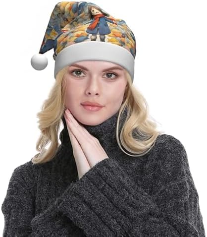 Qin Z Zheng Fish Lover Santa Hat Personalized Christmas Gift for Women