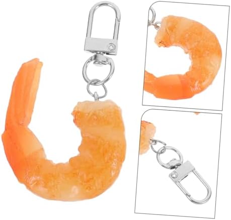 Ciieeo 5Pcs Cute Crawfish Keychain Party Favors