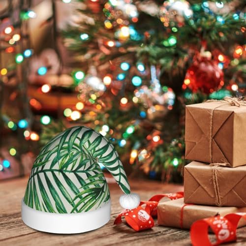 Qin Zheng Banana Leaf Santa Hat Christmas Gift for Women