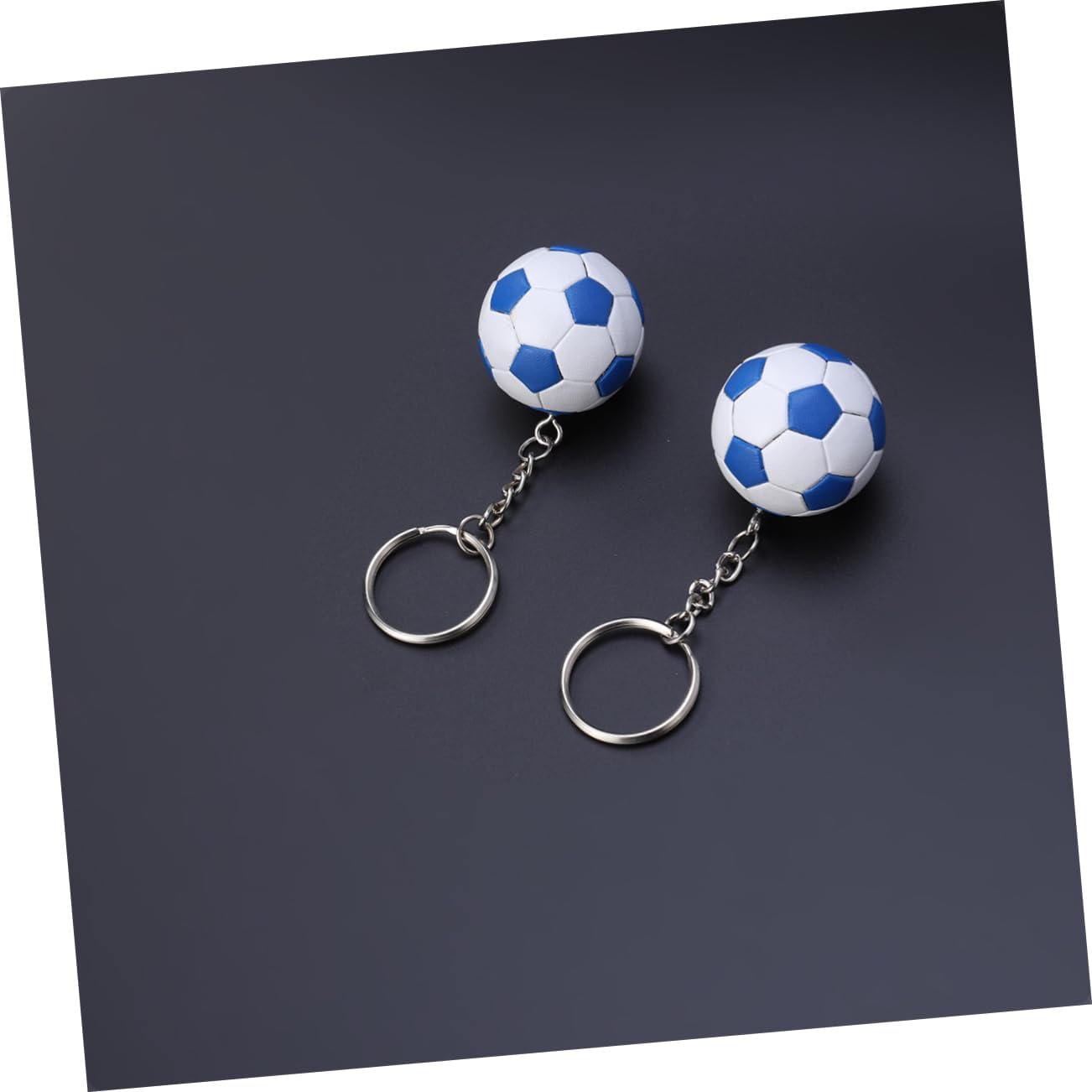 STOBAZA 4pcs Soccer Keychains for Boys Girls Party Favors