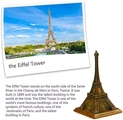 Eiffel Tower Resin Statue for Home Decor