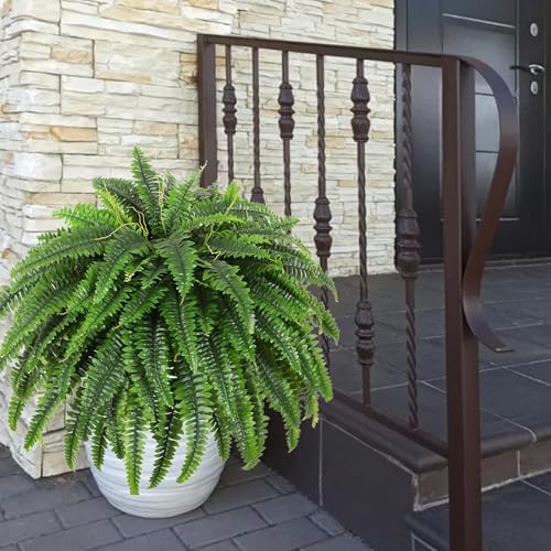 Single Silky Artificial Boston Fern Bush 49 Inch