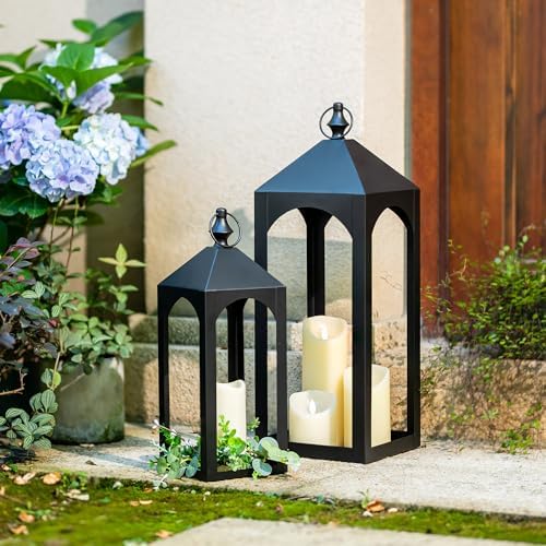 Staymoment Decorative Candle Lanterns Set of 2