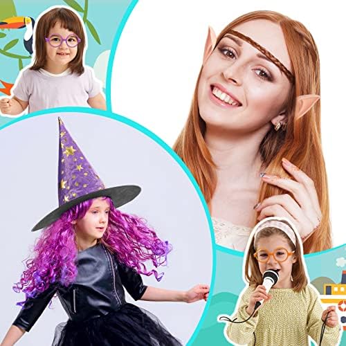 33 Pcs Funny Captain Hat Glasses Photo Booth Props Kit