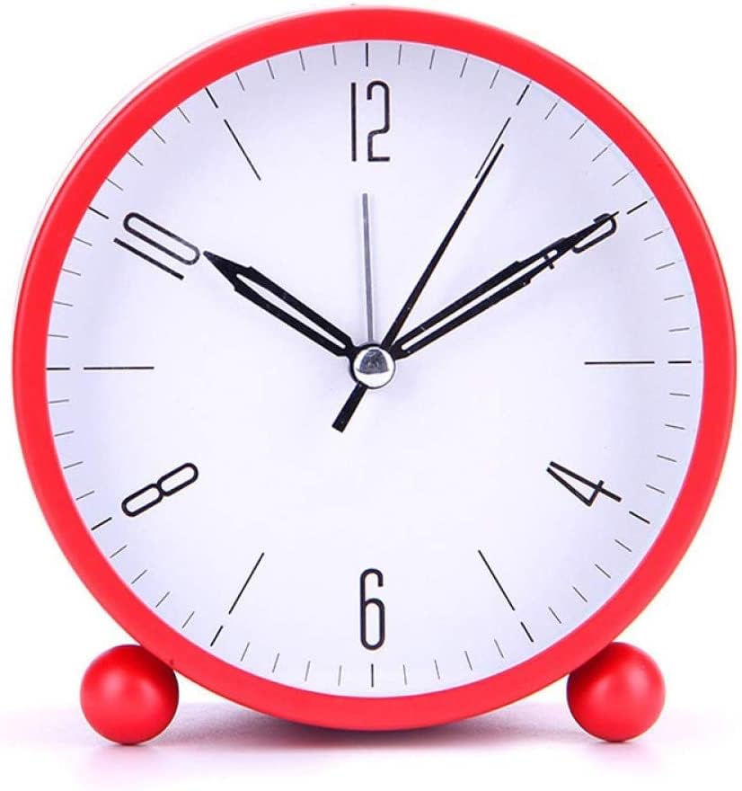 Double Bell Alarm Clock with Backlight and Retro Style