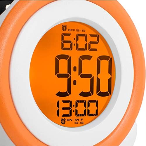 Gerrit Mechanical Double Bell Alarm Clock with LCD Display