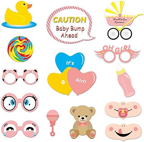Its a Girl Photo Booth Props 53 Count