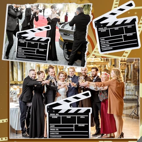 Yookeer 42 Inch Movie Clapboard Stand Up Decor