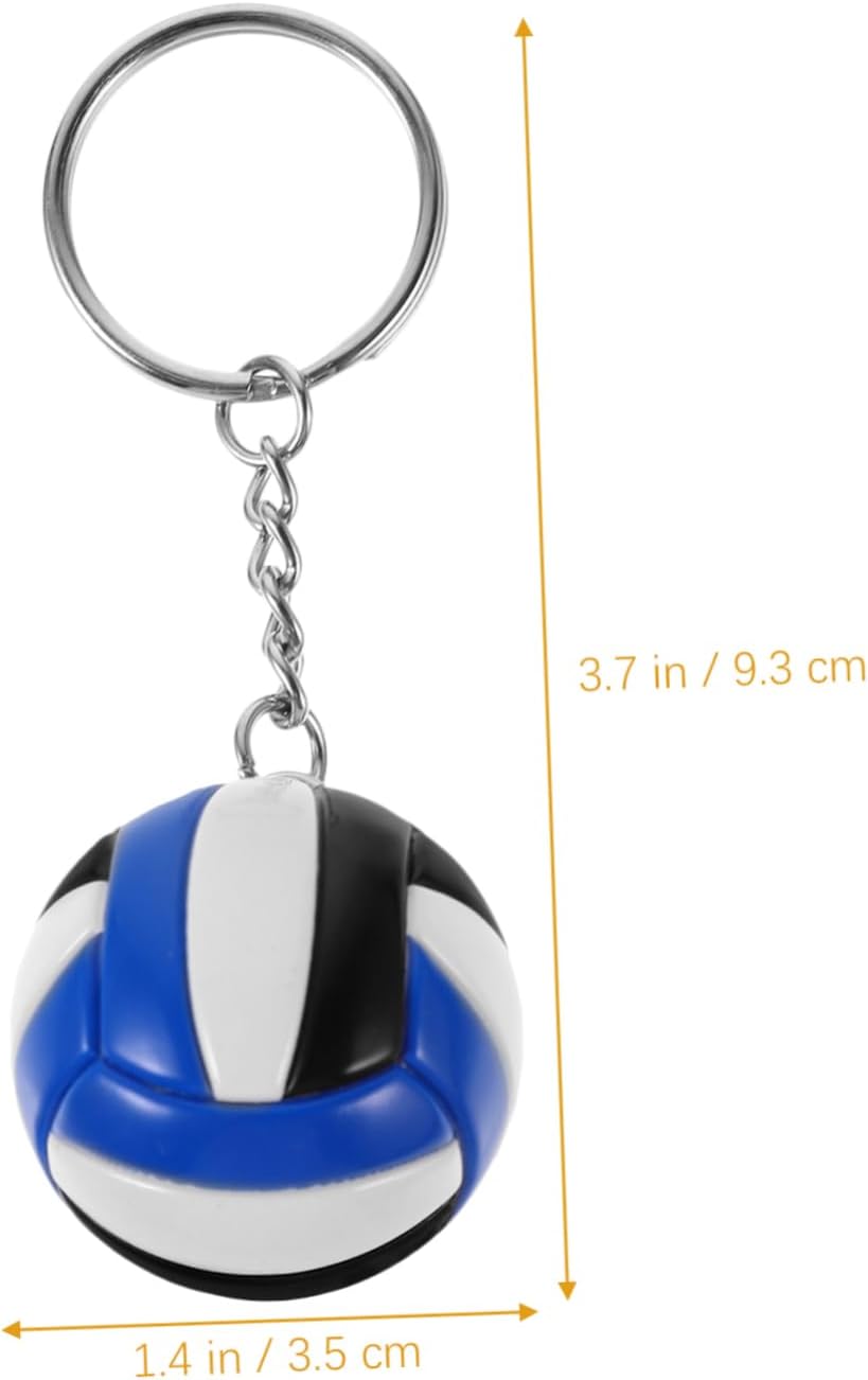 Garneck 2pcs Volleyball Keychains for Backpacks Bag Pendant