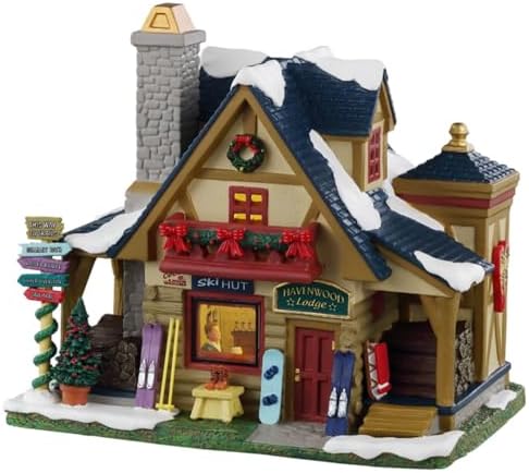 Lemax 35047 Havenwood Lodge Lighted Building