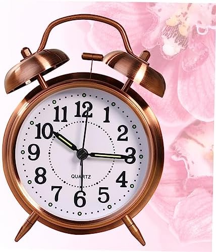 Metal Double Bells Alarm Clock Classic Design