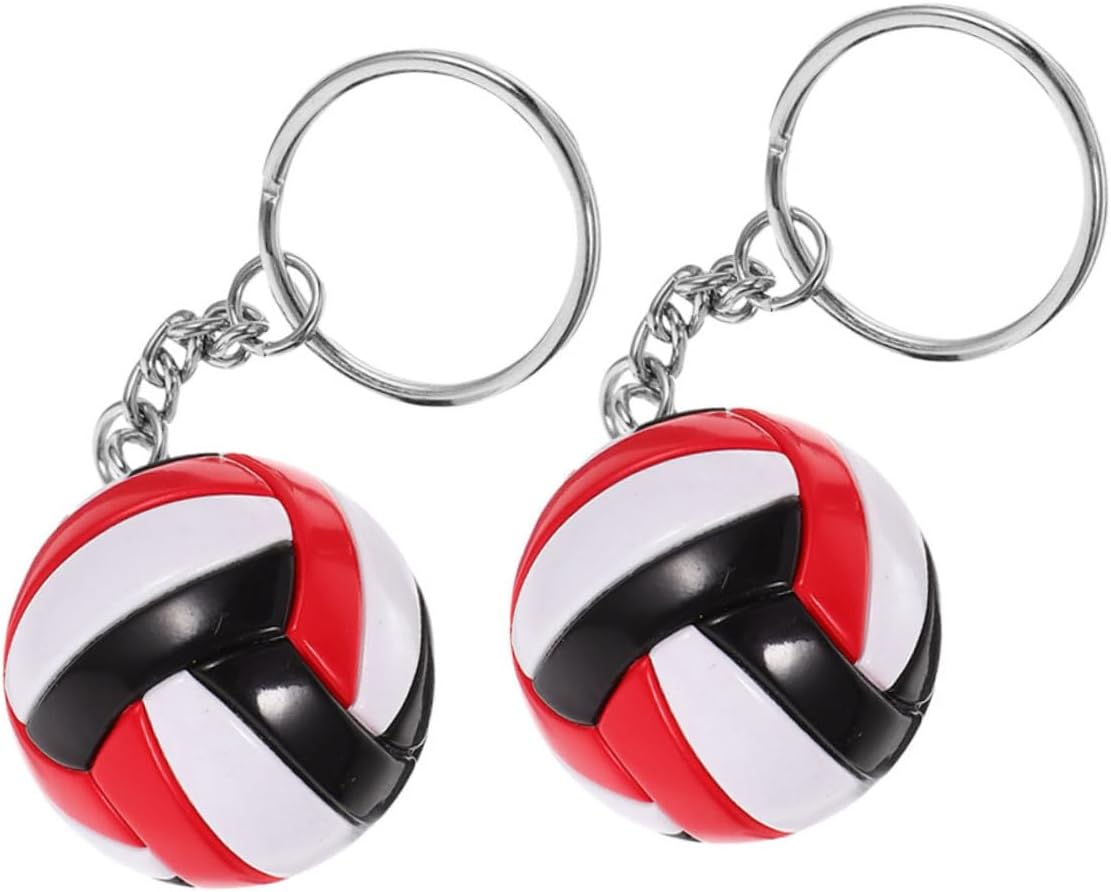 IMIKEYA Volleyball Keychain Pendant Set