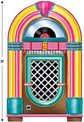 Beistle Jukebox Cutout for Parties