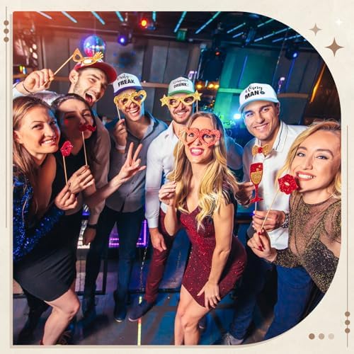 JaGely 7 Pcs Funny Groom Trucker Hats Set