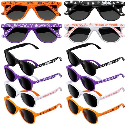 Flutesan 24 Pcs Halloween Glasses Set Photo Props