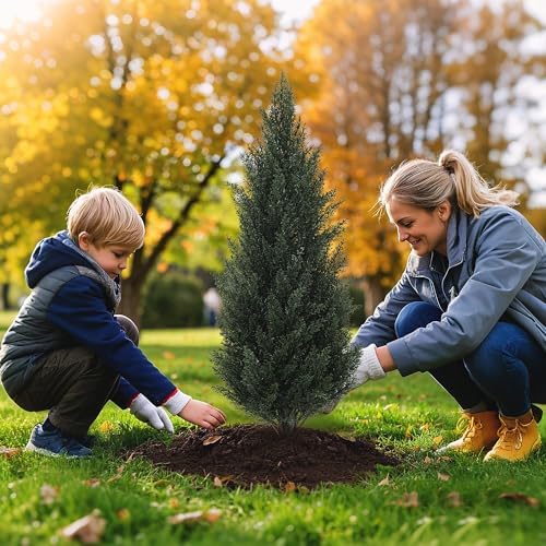 3FT Artificial Cypress Topiary Trees Set of 2 with Ground Spike