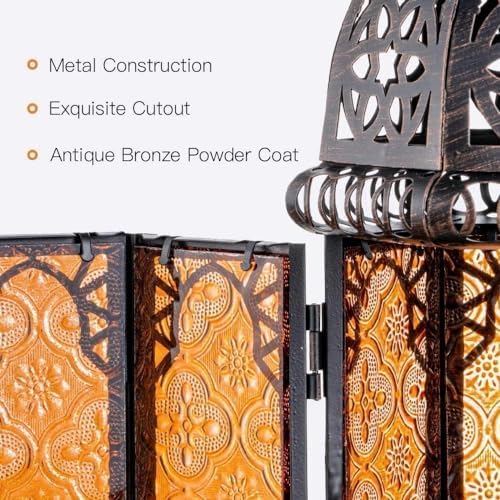 NEEDOMO 11 Inch Decorative Candle Lanterns