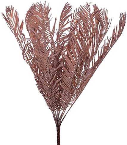 Vickerman 21 Inch Brown Artificial Dry Palm Cycas Bush