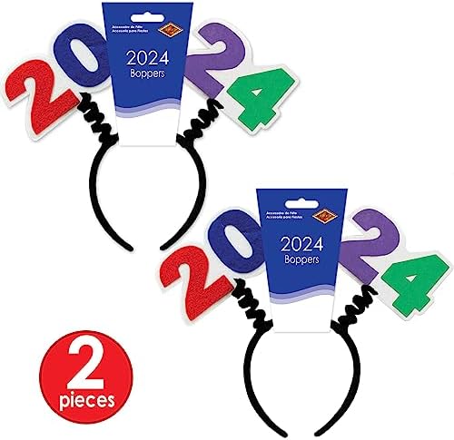 Beistle 2024 Headband Boppers Set of 2