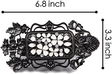 EMERZE Resin Curtain Tiebacks Black Clip Holdback