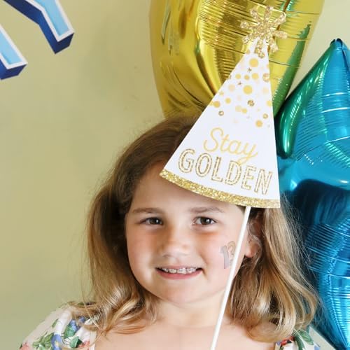 Big Dot of Happiness Birthday Photo Booth Props Kit - 20 Premium Pieces