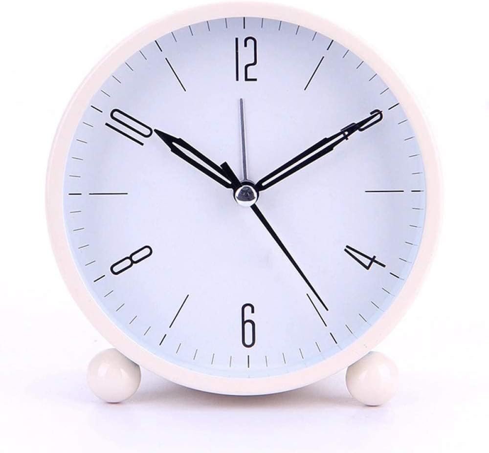 Double Bell Alarm Clock with Backlight for Home Decor
