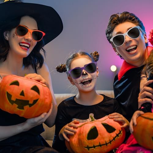 Flutesan 24 Pcs Halloween Glasses Set Photo Props