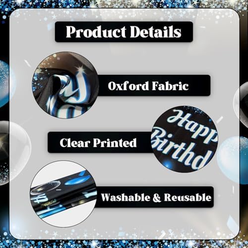 Happy 47th Birthday Handheld Backdrop Banner