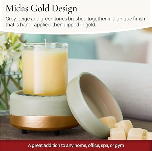 Candle Warmers Etc 2-in-1 Candle and Fragrance Warmer