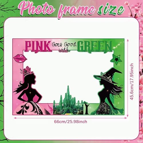 Witch Party Decorations Photo Booth Props Frame