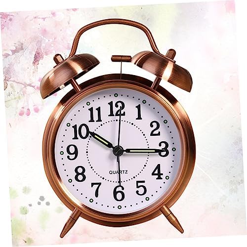 Metal Double Bells Alarm Clock Classic Design