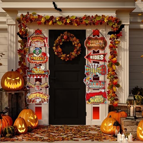 Blulu 21 Pcs Halloween Party Decorations