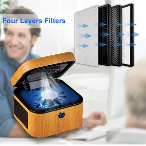 SHD Multifunctional Smokeless Ashtray with HEPA Filter