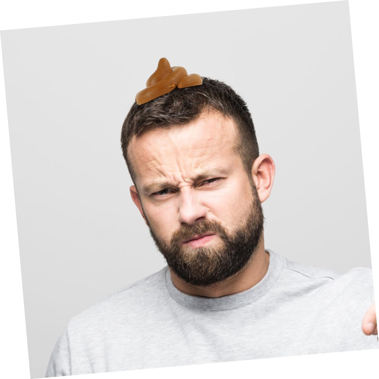 Toyvian 4 Pcs Poop Emoji Costume Hat for Parties
