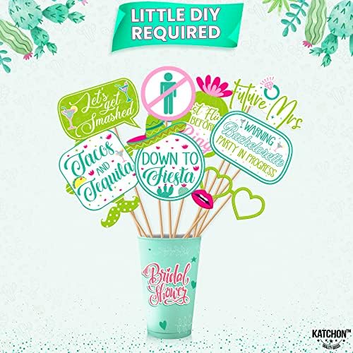 KatchOn Bachelorette Photo Booth Props Pack of 35