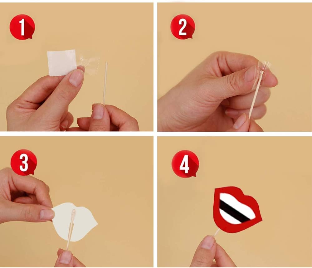 Football Photo Booth Props Kit - 17 Piece Set