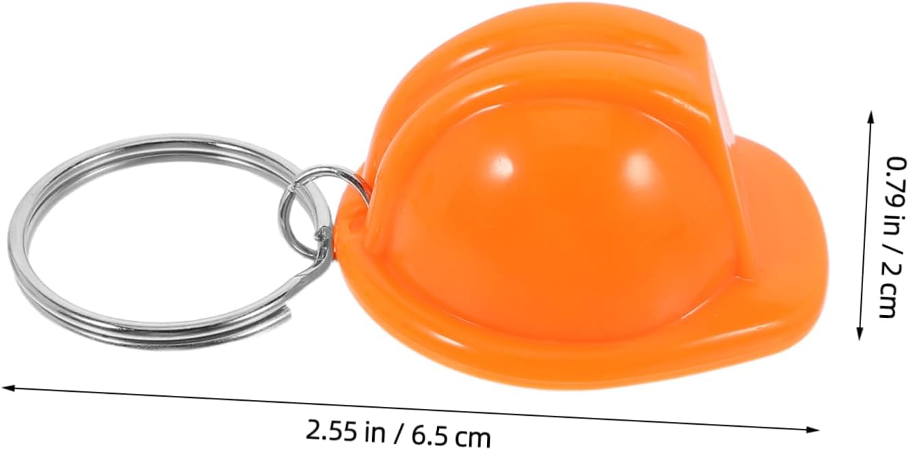 Zerodeko 4pc Unique Mini Helmet Keychain Set