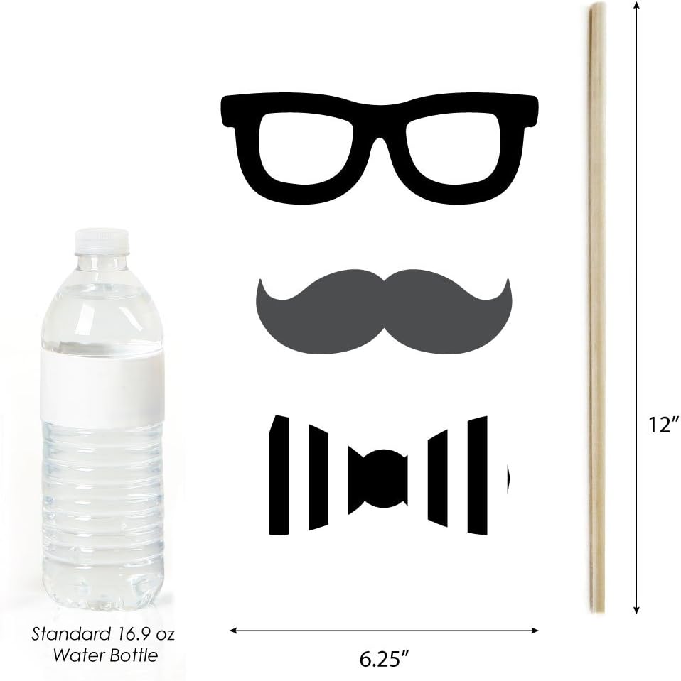 Big Dot of Happiness Sports Party Photo Booth Props Kit 20 Count
