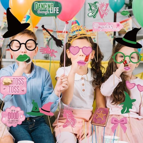 Witch Party Decorations Photo Booth Props Frame