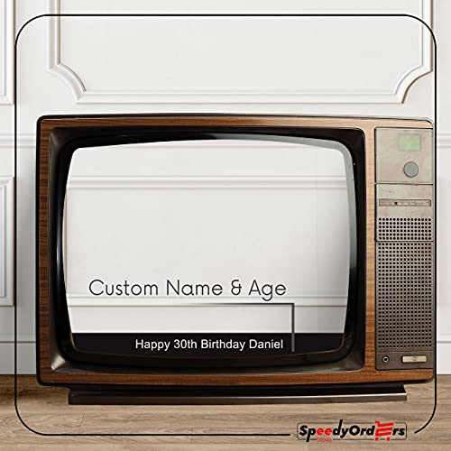 Custom Retro TV Set Photo Booth Prop for Parties