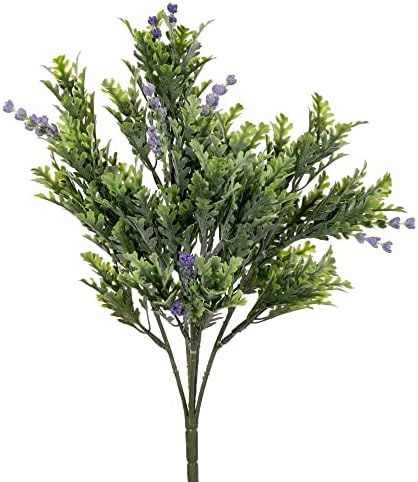 Vickerman 165 Inch Green Artificial Senecio Cineraria Bush 2 Per Bag
