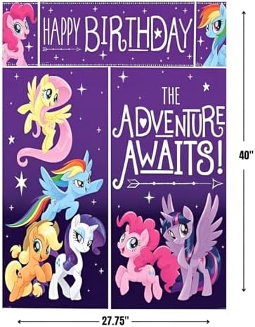 My Little Pony Scene Setters Pack Of 16 With 12 Photo Props