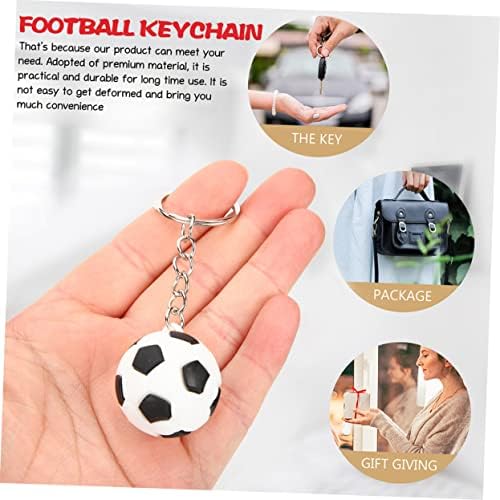LIFKOME 16Pcs Soccer Keychains for Boys Sports Party Favors